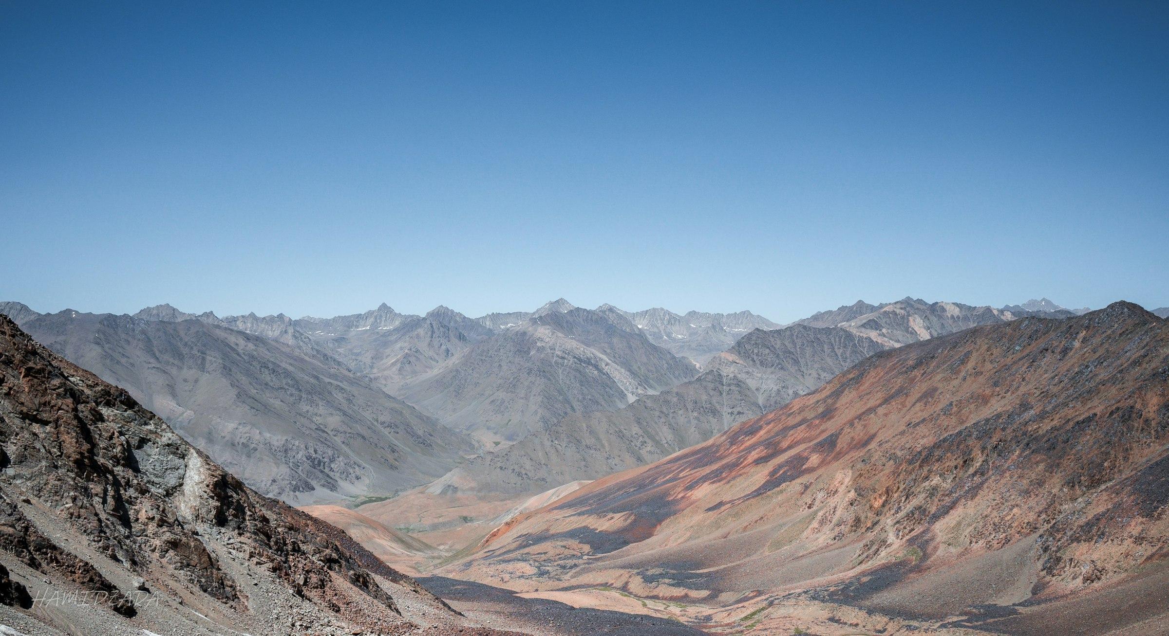 Hindu Kush mountain range in Panjshir province, Afghanistan